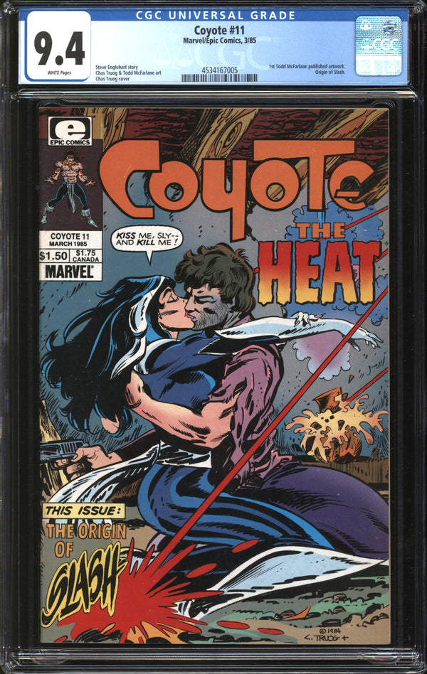 Coyote (1983) #11 CGC 9.4 NM