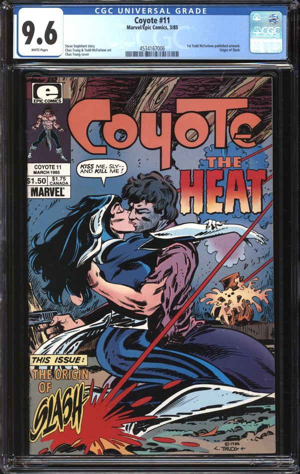 Coyote (1983) #11 CGC 9.6 NM+