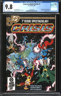 Crisis On Infinite Earths (1985) # 1 CGC 9.8 NM/MT