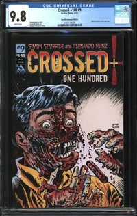 Crossed +100 (2014) # 9 Horrific Homage Edition CGC 9.8 NM/MT