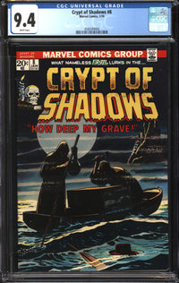 Crypt Of Shadows (1973) # 8 CGC 9.4 NM