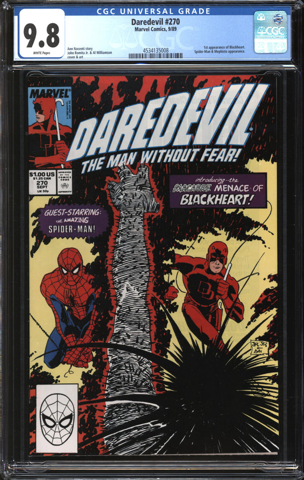 Daredevil (1964) #270 CGC 9.8 NM/MT