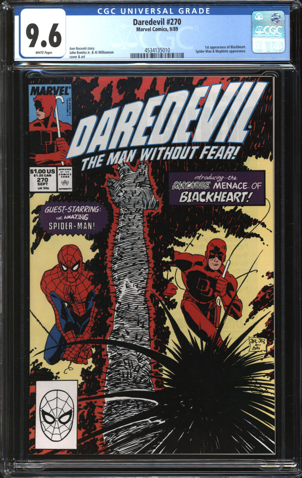 Daredevil (1964) #270 CGC 9.6 NM+