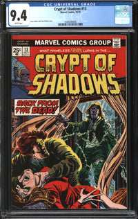 Crypt Of Shadows (1973) #13 CGC 9.4 NM