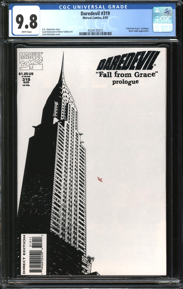 Daredevil (1964) #319 CGC 9.8 NM/MT