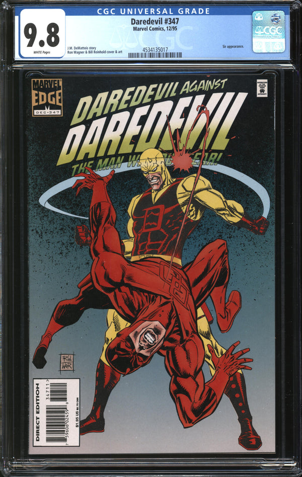 Daredevil (1964) #347 CGC 9.8 NM/MT