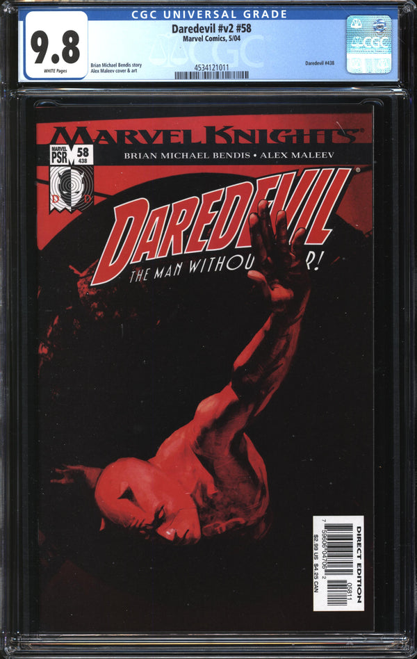 Daredevil (1998) # 58 CGC 9.8 NM/MT