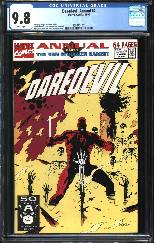 Daredevil Annual (1991) #7 CGC 9.8 NM/MT