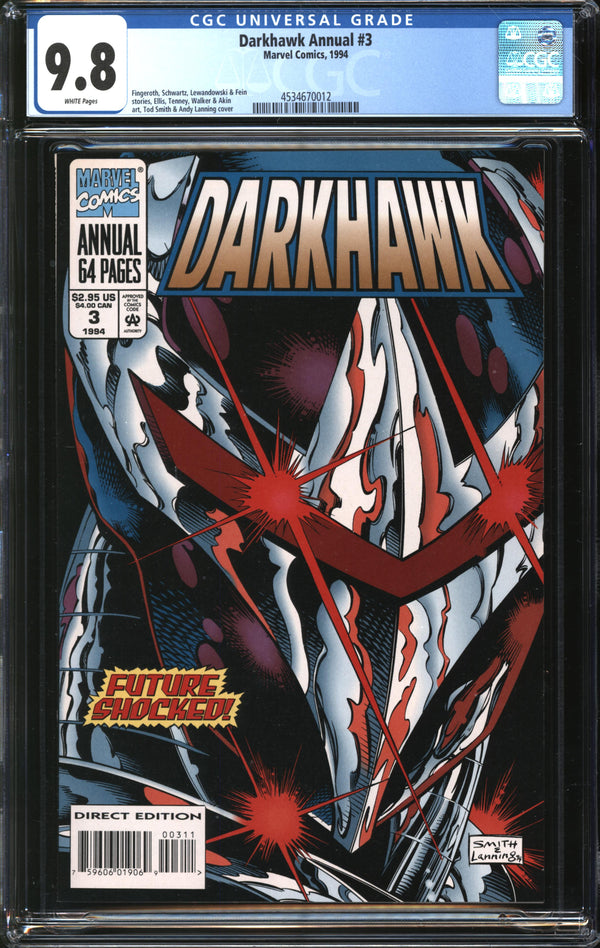 Darkhawk Annual (1994) #3 CGC 9.8 NM/MT