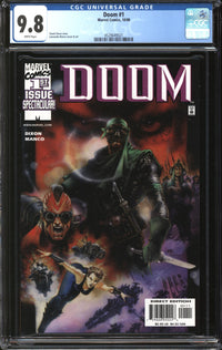 Doom (2000) #1 CGC 9.8 NM/MT