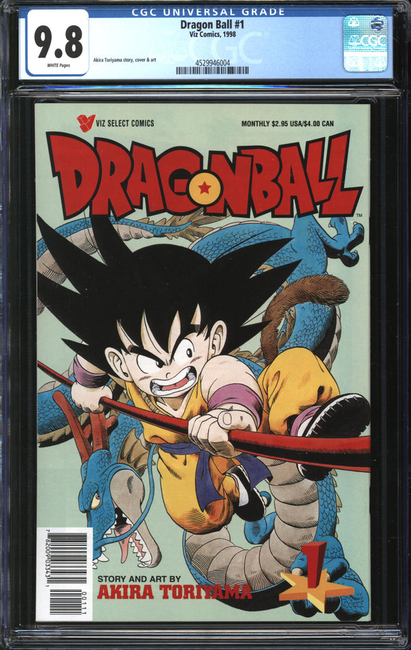 Dragon Ball (1998) #1 CGC 9.8 NM/MT