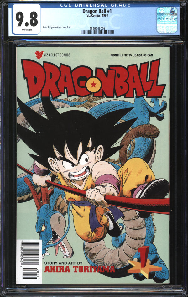 Dragon Ball (1998) #1 CGC 9.8 NM/MT