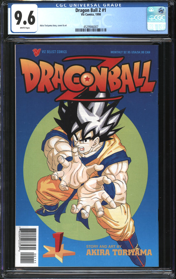 Dragon Ball Z (1998) #1 CGC 9.6 NM+