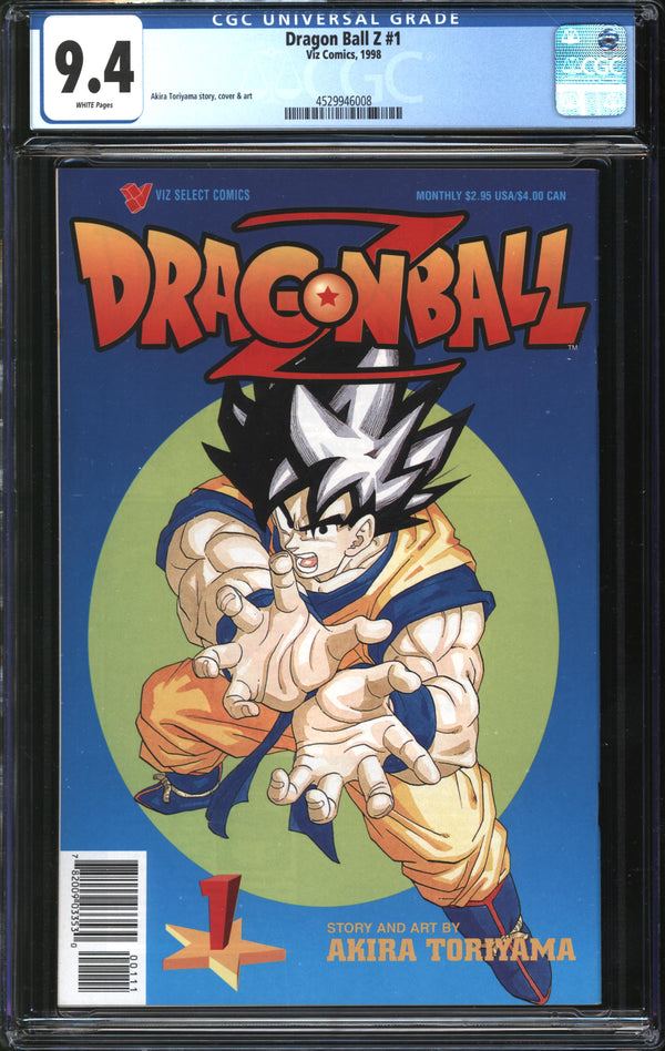 Dragon Ball Z (1998) #1 CGC 9.4 NM