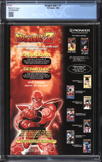 Dragon Ball Z (1998) #1 CGC 9.4 NM