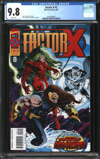 Factor X (1995) #2 CGC 9.8 NM/MT