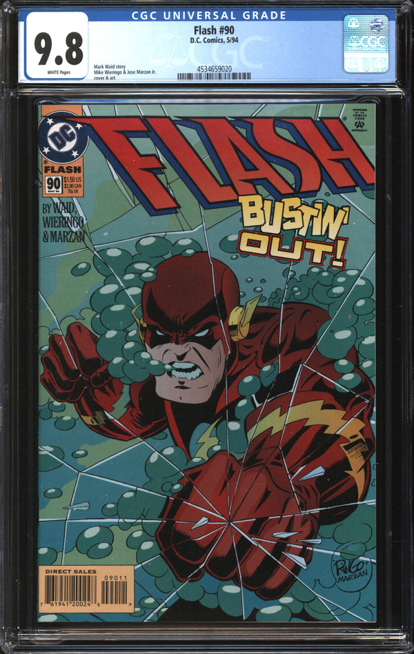 Flash (1987) # 90 CGC 9.8 NM/MT