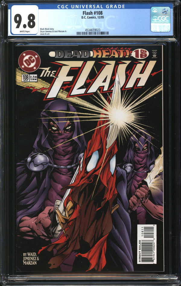 Flash (1987) #108 CGC 9.8 NM/MT