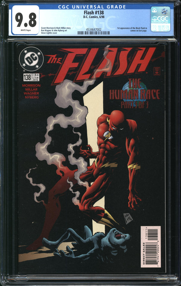 Flash (1987) #138 CGC 9.8 NM/MT