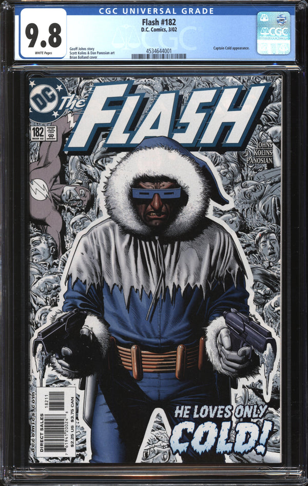 Flash (1987) #182 CGC 9.8 NM/MT