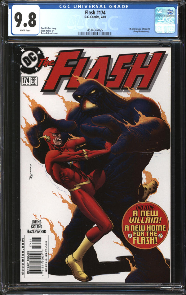 Flash (1987) #174 CGC 9.8 NM/MT