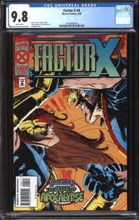 Factor X (1995) #4 CGC 9.8 NM/MT