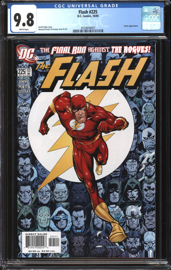 Flash (1987) #225 CGC 9.8 NM/MT