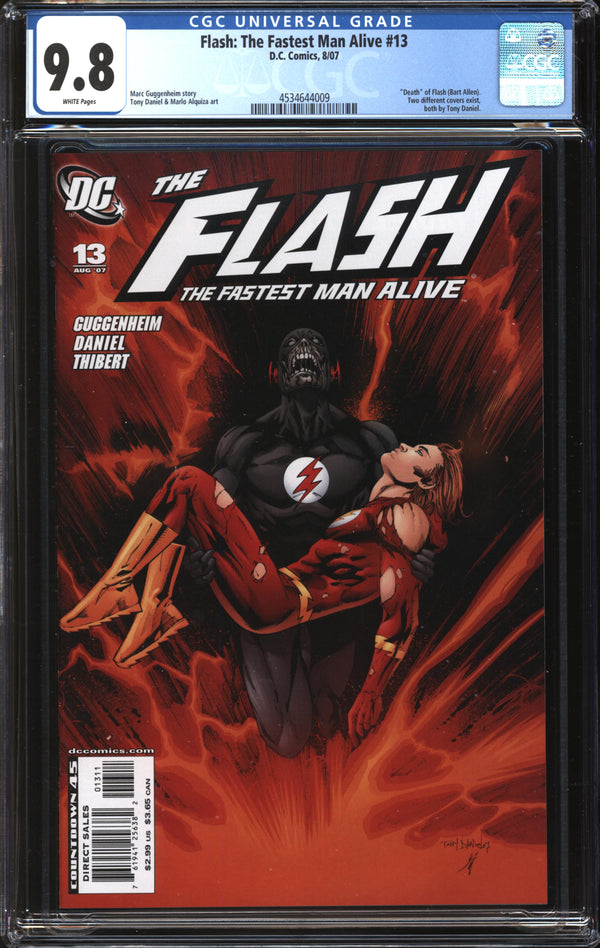 Flash: Fastest Man Alive (2006) #13 CGC 9.8 NM/MT