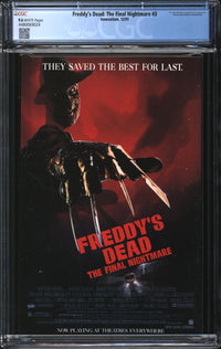 Freddy's Dead: The Final Nightmare (1991) #3 CGC 9.6 NM+