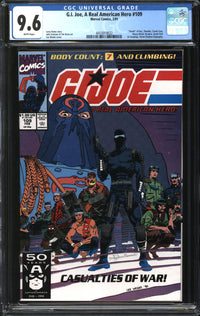 G.I. Joe, A Real American Hero (1982) #109 CGC 9.6 NM+