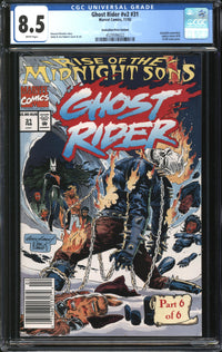 Ghost Rider (1990) #31 Australian Price Variant CGC 8.5 VF+