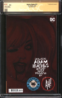 Harley Quinn (2021) #13 Adam Hughes Variant CGC Signature Series 9.4 NM Signed Adam Hughes