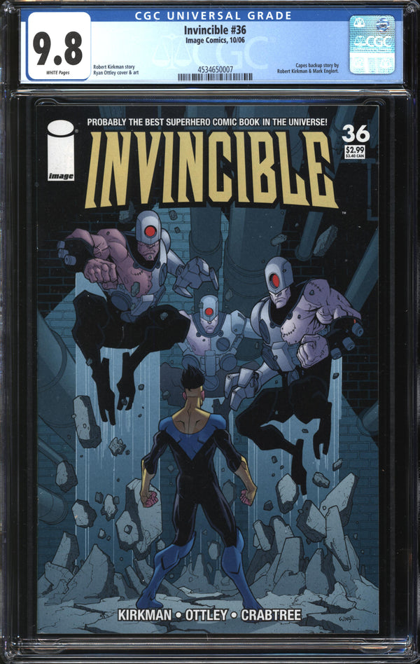 Invincible (2003) # 36 CGC 9.8 NM/MT