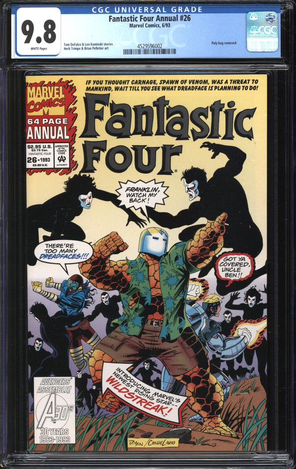 Fantastic Four Annual (1993) #26 CGC 9.8 NM/MT