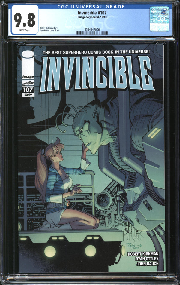 Invincible (2003) #107 CGC 9.8 NM/MT