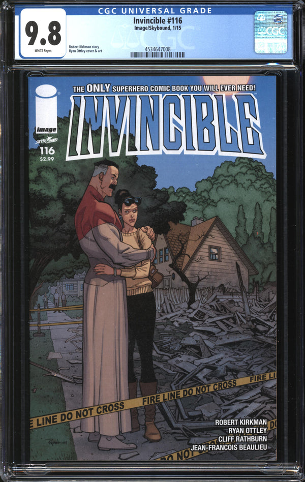 Invincible (2003) #116 CGC 9.8 NM/MT