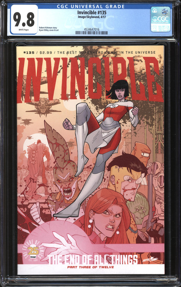 Invincible (2003) #135 CGC 9.8 NM/MT