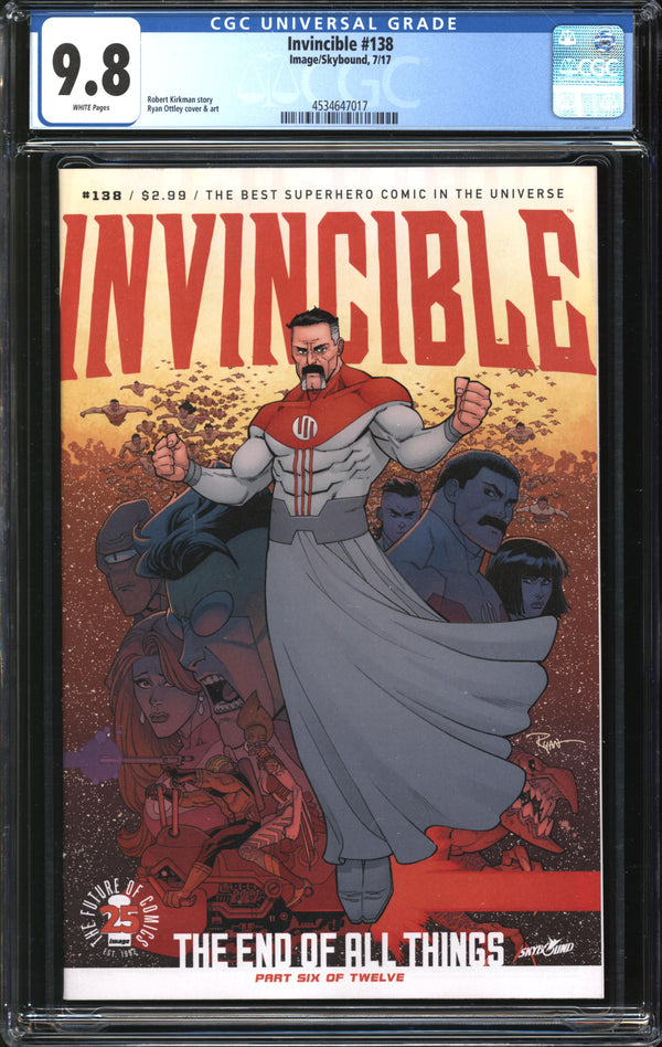 Invincible (2003) #138 CGC 9.8 NM/MT