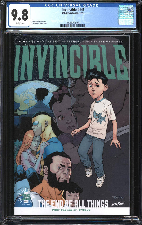 Invincible (2003) #143 CGC 9.8 NM/MT