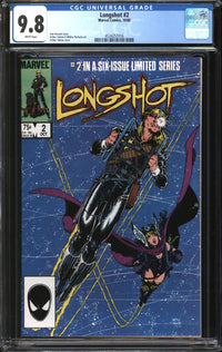 Longshot (1985) #2 CGC 9.8 NM/MT
