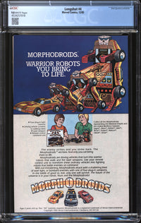 Longshot (1985) #4 CGC 9.8 NM/MT
