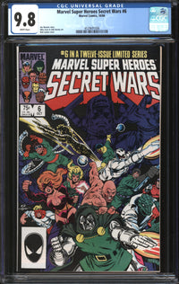 Marvel Super-Heroes Secret Wars (1984) # 6 CGC 9.8 NM/MT