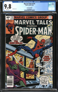 Marvel Tales (1964) #114 Newsstand Edition CGC 9.8 NM/MT