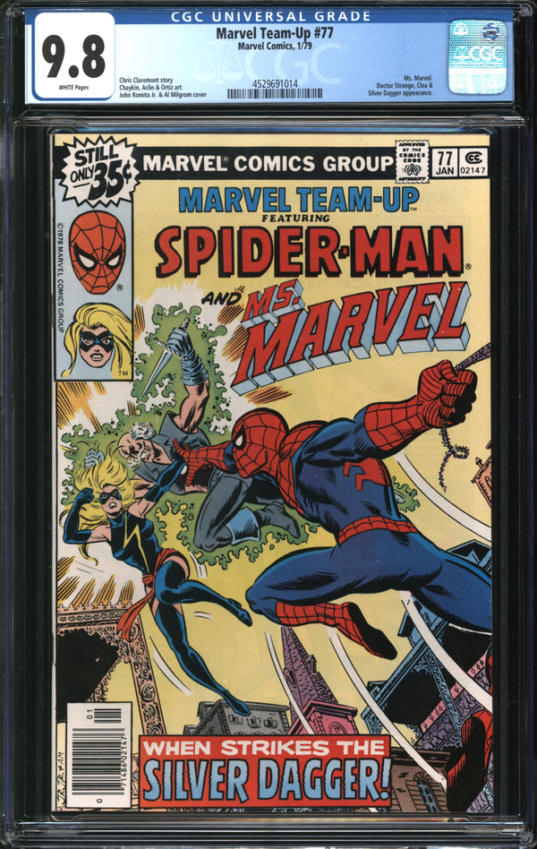 Marvel Team-Up (1972) #77 CGC 9.8 NM/MT