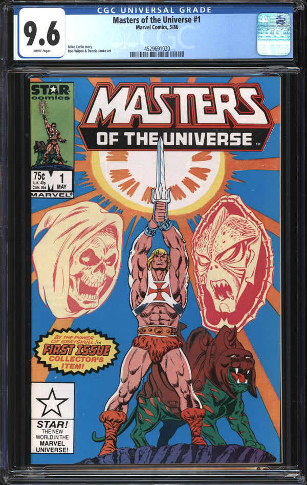 Masters Of The Universe (1986) # 1 CGC 9.6 NM+