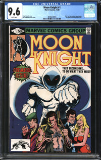 Moon Knight (1980) # 1 CGC 9.6 NM+