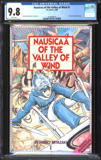 Nausicaa Of The Valley Wind (1988) #1 CGC 9.8 NM/MT