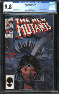 New Mutants (1983) #18 CGC 9.8 NM/MT