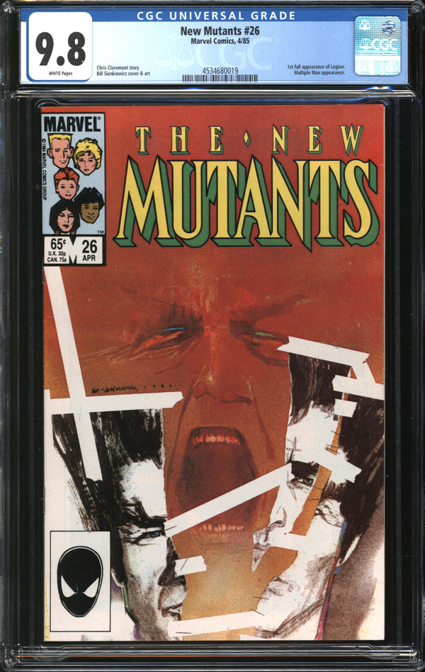 New Mutants (1983) #26 CGC 9.8 NM/MT