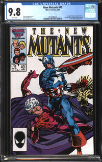 New Mutants (1983) #40 CGC 9.8 NM/MT